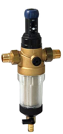 Filtr na vodu SYR DFR 1", DN 1", regulace tlaku