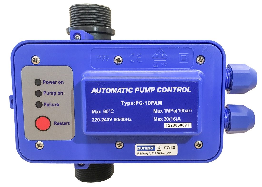 Pumpa Presscontrol PC-10PAM 1,5bar-3bar 5/4" 230V